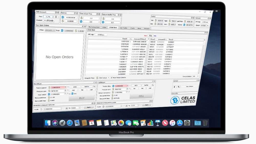 Celas Trade Pro, tilsynelatende en applikasjon for handel med kryptovaluta, tilbys til både Windows og MacOS. Men begge har ondsinnet funksjonalitet. Bildet viser egentlig Windows-versjonen, men Mac-versjonen ser angivelig temmelig lik ut, da begge er basert på Qt-rammeverket.