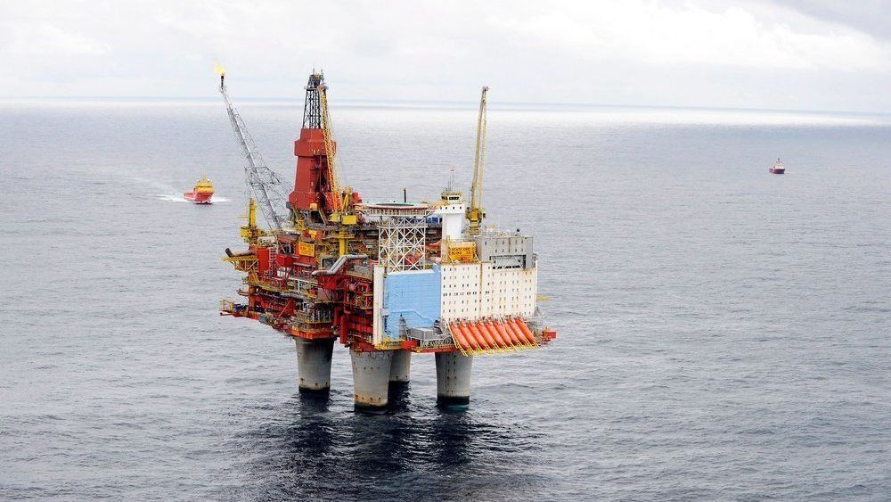 Statfjord C. I dag har prisen på Nordsjø-olje nådd sitt høyeste nivå siden 2014.