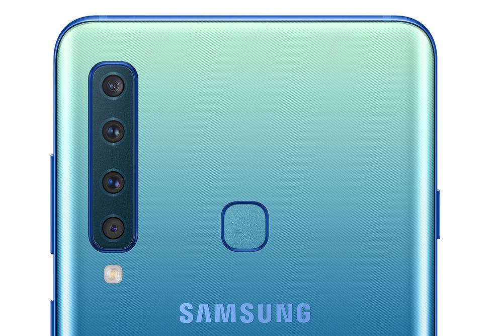 Fire kameraer: Samsung slår Huawei med hele fire kameraer på baksiden i sin mellomklassemobil Galaxy A9