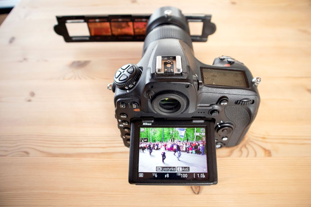 Fotoapparat de luxe: Nikon D850 med filmadapter er lett å bruke og gjør en fantastisk jobb med bildene. Det eneste negative er prisen, så vi anbefaler deg å låne eller leie et.