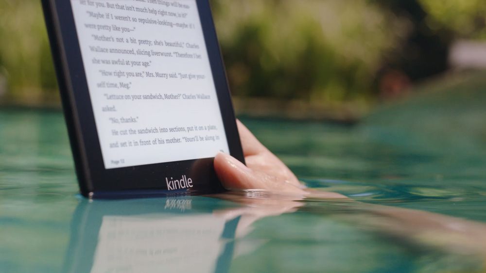 Den nye Kindle Paperwhite-generasjonen skal tåle å bli neddykket i ferskvann.