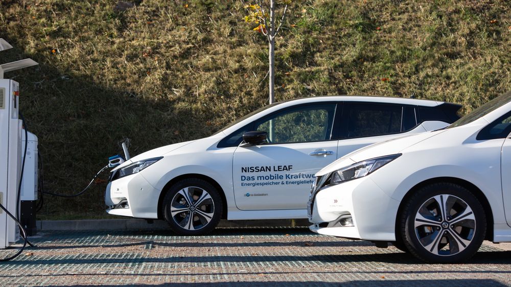 Nå er Nissan Leaf et mobilt kraftverk.