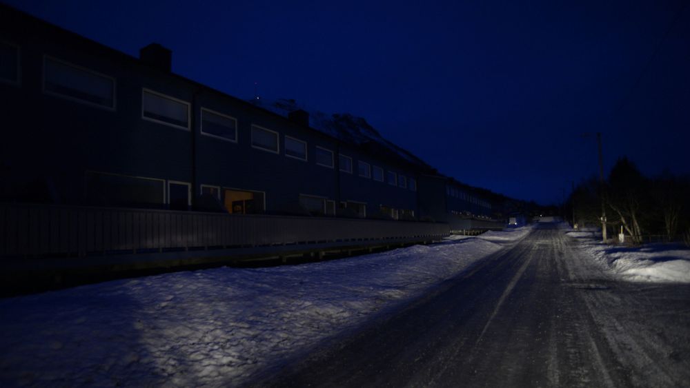 Strømbrudd i Tromsø i 2015. Det er slike situasjoner DSB ber folk være forberedt på.