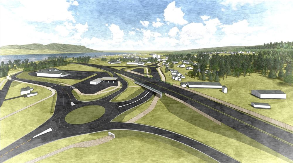 Prosjektet i Moelv omtales som et kryss, men omfatter blant annet 1100 meter firefelts motorvei.