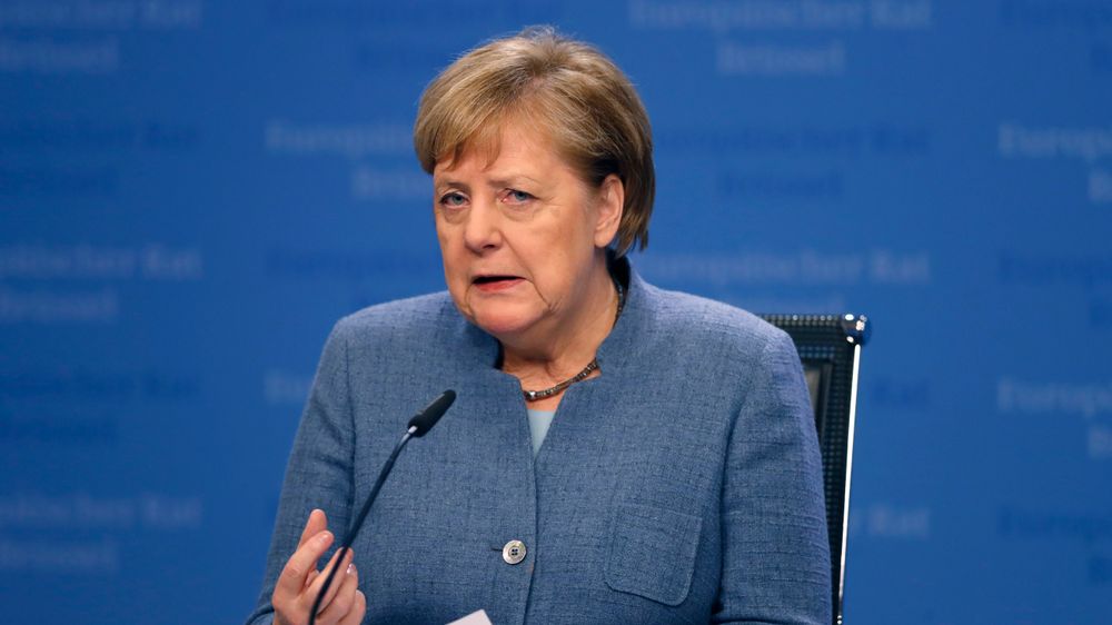 Angela Merkel. Arkivfoto.