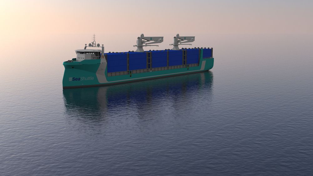 Samskip planlegger minst 20 prosent utslippsfri seilas med hydrogen, brenselcelle og batterier i sitt Seashuttle-prosjekt.