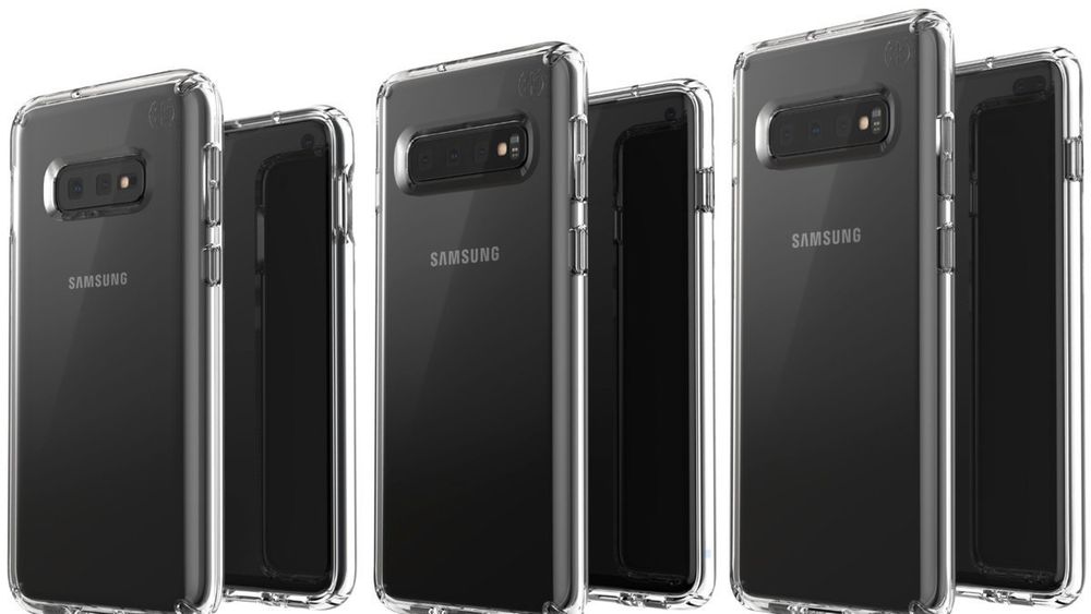 Samsung Galaxy S10, her avbildet i en nylig lekkasje, kan bli den første mobilen med Wi-Fi 6-støtte.