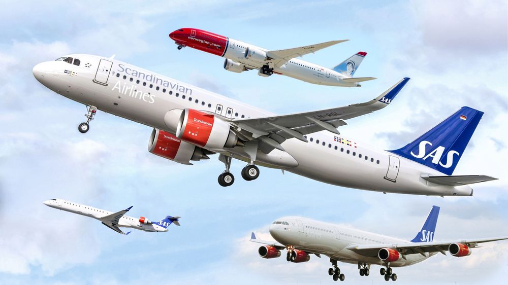 SAS-flyene A320 Neo, CRJ900, A340-300 og Norwegian-flyet B787-9 er blant flytypene som aldri har vært involvert i ulykker som har krevd liv.