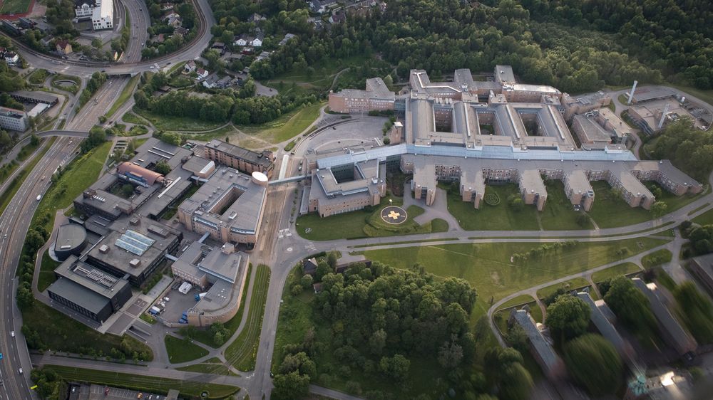 Her til venstre for dagens Rikshospital i Oslo er planen å bygge et nytt sykehus på opp til 15 etasjer til sammen nesten 100.000 kvadratmeter.