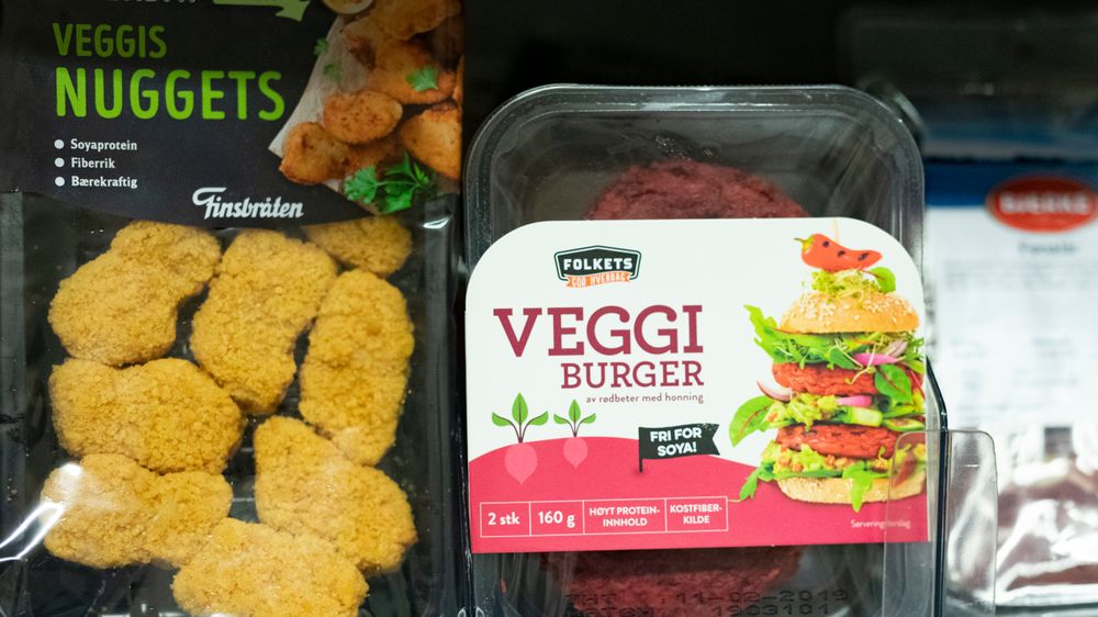 Veggiburger er blant de mange nye vegetarproduktene som nordmenn kan finne i butikkhyllene denne vinteren.