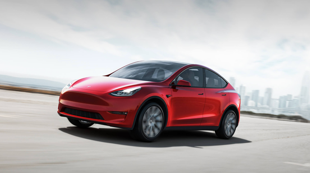 Model Y kommer i produksjon i første kvartal.