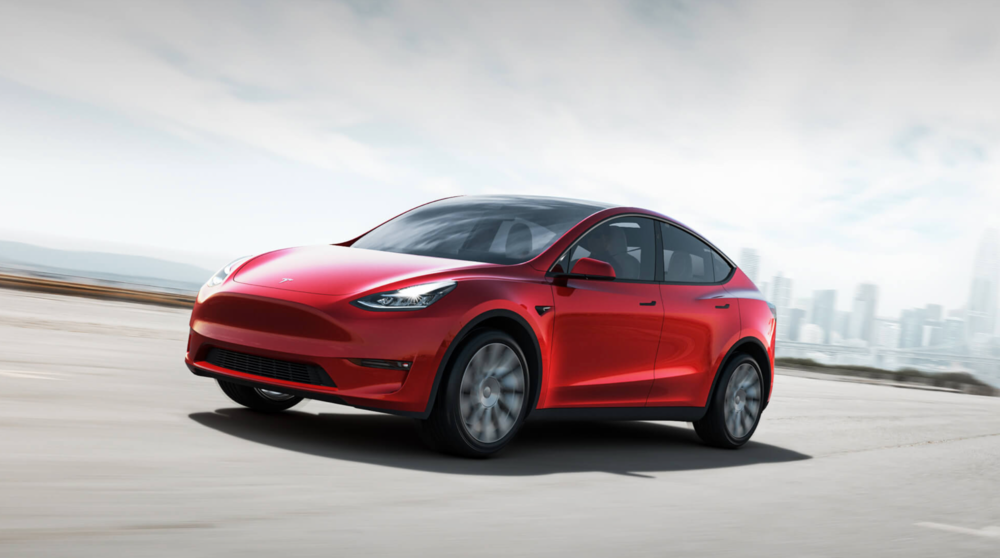 Model Y skal komme til Norge sent 2021, ifølge Tesla.
