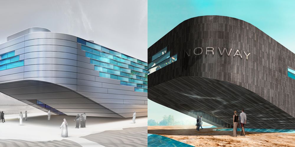 Arkitektene har presentert to ulike varianter når det gjelder utvendig kledning av Norges paviljong til EXPO 2020 i Dubai. Disse vil bli vurdert av prosjektstyret og beslutning om hvilken utvendig kledning som velges vil bli tatt i før påske