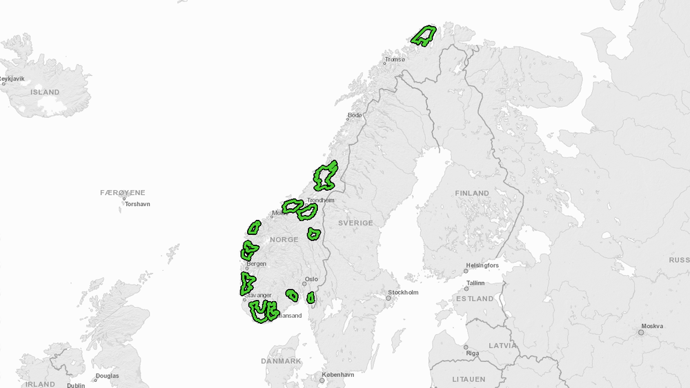 NVE peker ut 13 områder som best egnet for vindkraft i Norge i deres forslag til nasjonal ramme. Nå melder direktoratet at de ikke vil behandle meldinger eller søknader om nye vindkraftprosjekter før denne rammen er fastsatt. 