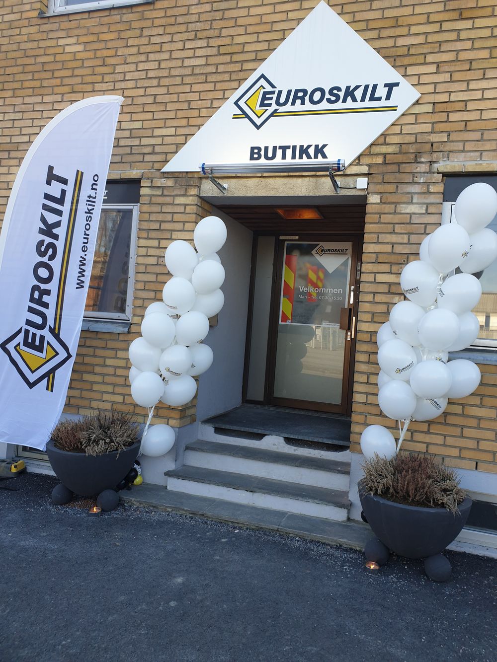 Den nye butikken i Professor Birkelands vei 33 Oslo Øst.