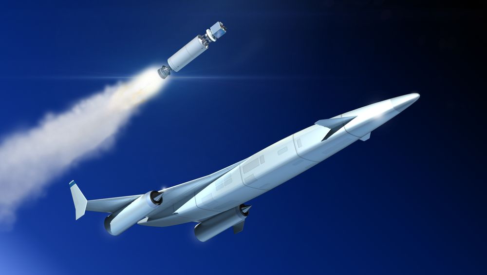 Skylon-romflyet skal ved hjelp av Sabre-motoren kunne komme opp i 5,4 ganger lydens hastighet i atmosfæren.