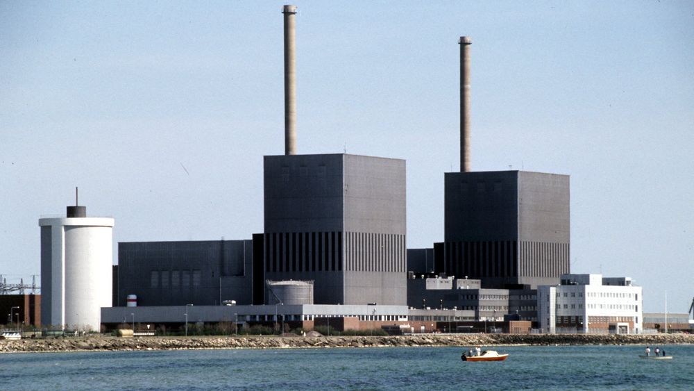 Barsebäck atomkraftverk i Sverige.