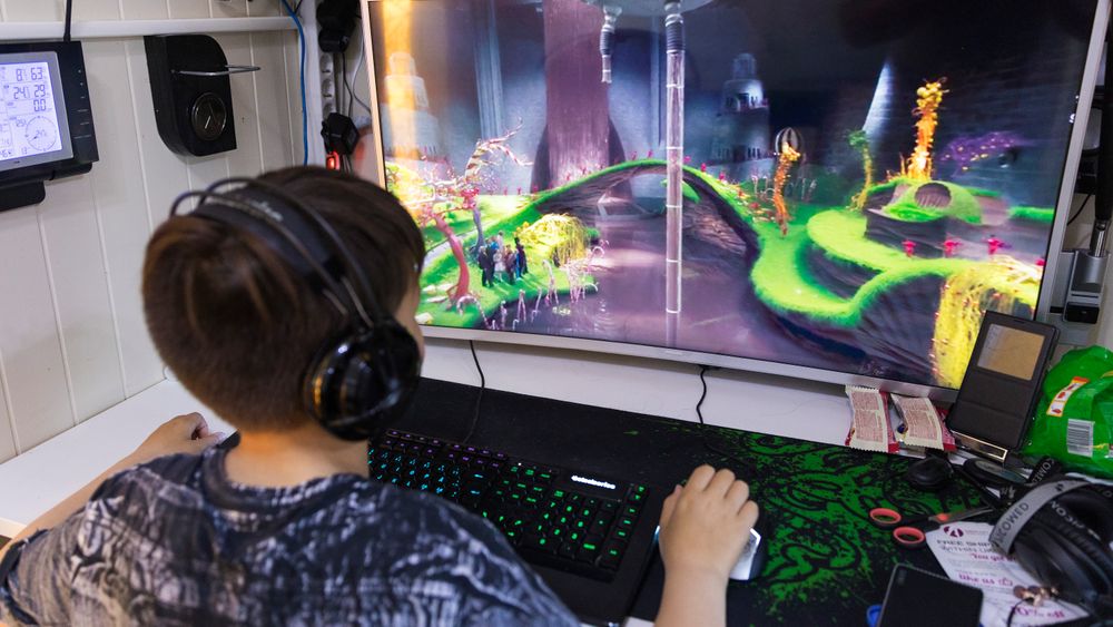 Barn og unge brukte i gjennomsnitt en time og 20 minutter på digitale spill i fjor.