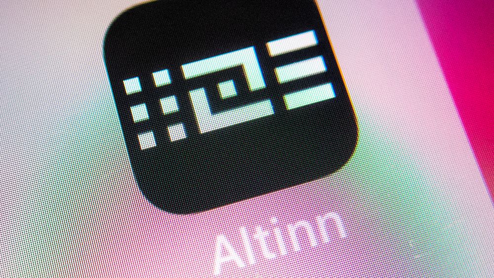 Illustrasjonsbilde av Altinn-appen på mobil.