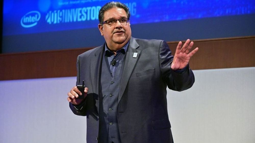 Teknologidirektør Murthy Renduchintala presenterte i går Intels teknologiplaner.