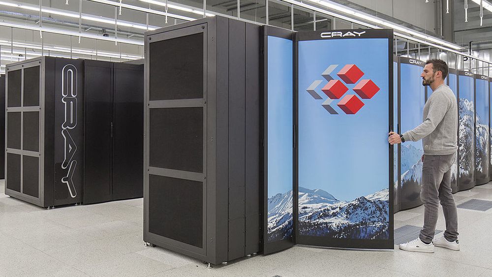 Sveitsiske Piz Daint er den kraftigste superdatamaskinen Cray har levert til nå.