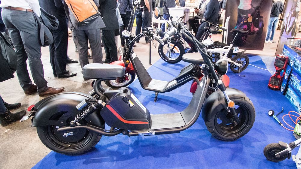 La oss kalle det en elektrisk moped-chopper.