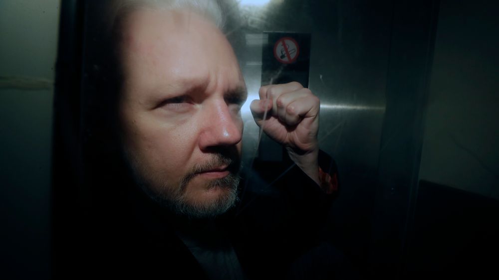 Julian Assange har tilbrakt flere år i Ecuadors ambassade i Storbritannia. 