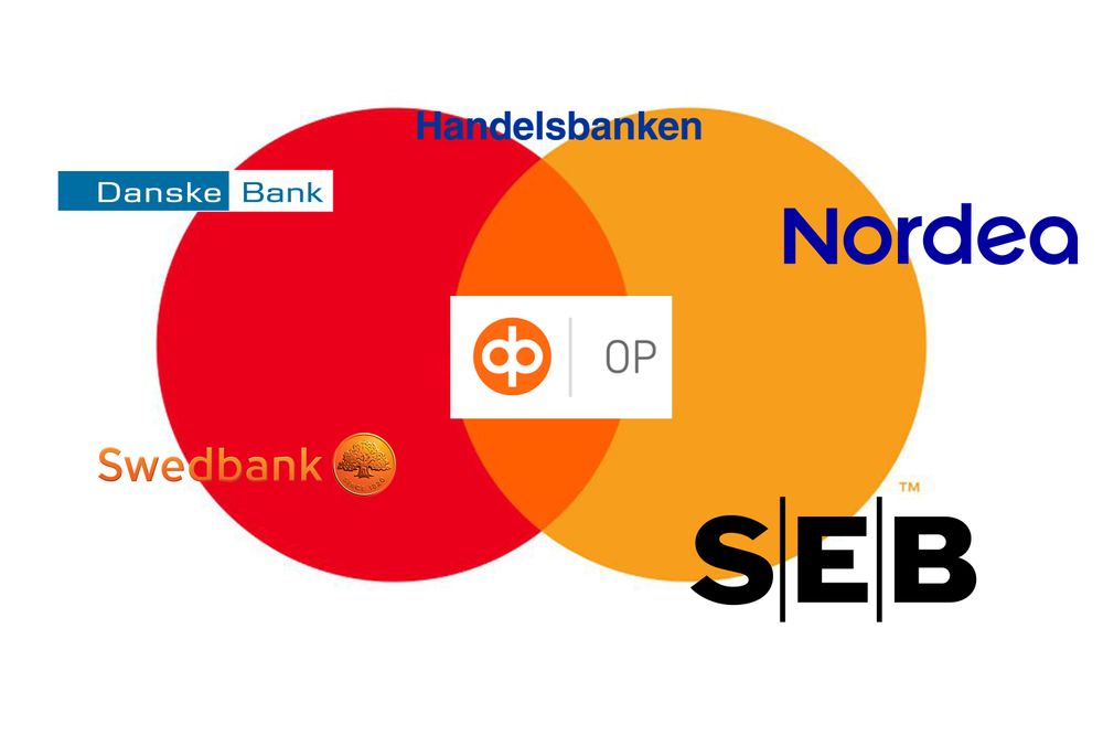Nordisk direktebetaling: Seks store nordiske banker vil samarbeide med Mastercard for å gi nordiske borgere direktebetaling i Norden og eurolandene.