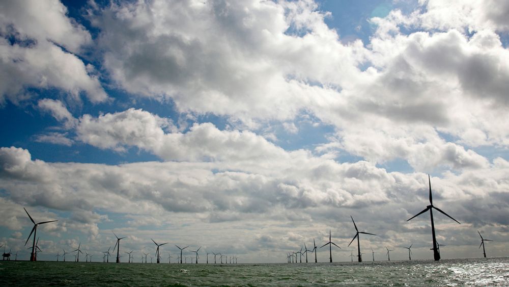 Storbritannia skal femdoble eksport av offshore vindteknologi til 2,6 milliarder pund innen 2030, skriver Ivar Slengesol. Bildet er fra Thanet offshore wind farm utenfor Kent i Sør-England.