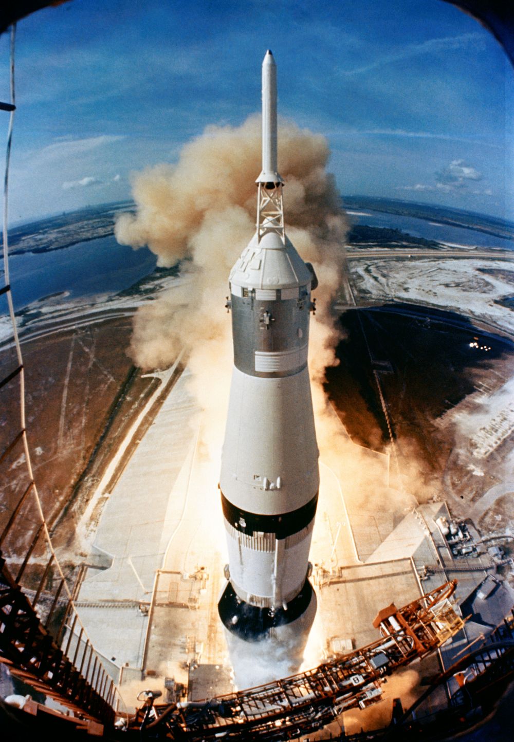 Oppskyting under Apollo 11-oppdraget