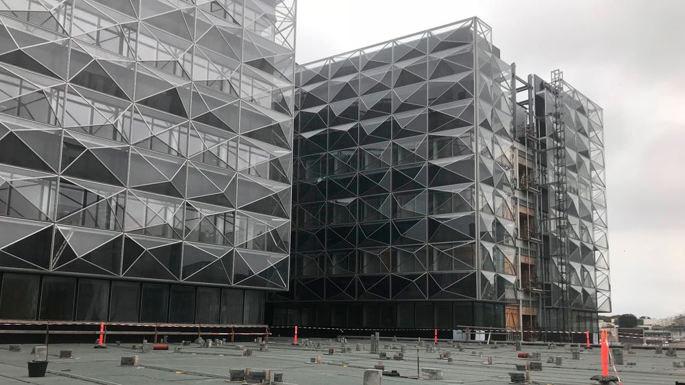 Niels Bohr Bygningen ved Københavns Universitet er blant byggene som har hatt problemer med EPS-betong.