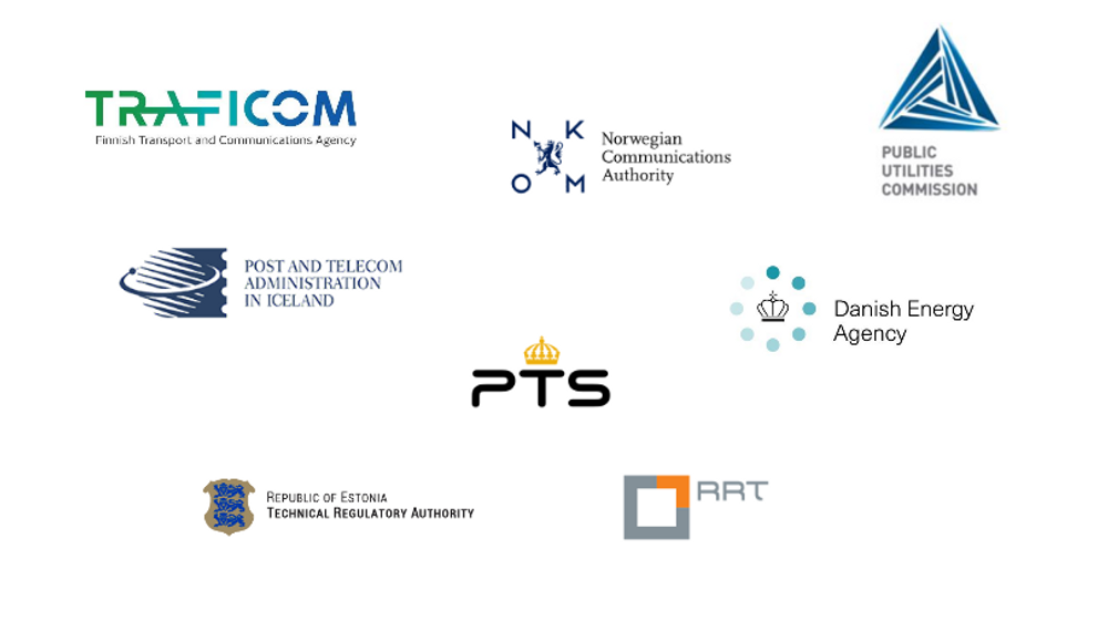 Nasjonal kommunikasjonsmyndighet leverer årlig en rapport om telekom-markedene sammen med regulatører i andre nordiske og baltiske land.