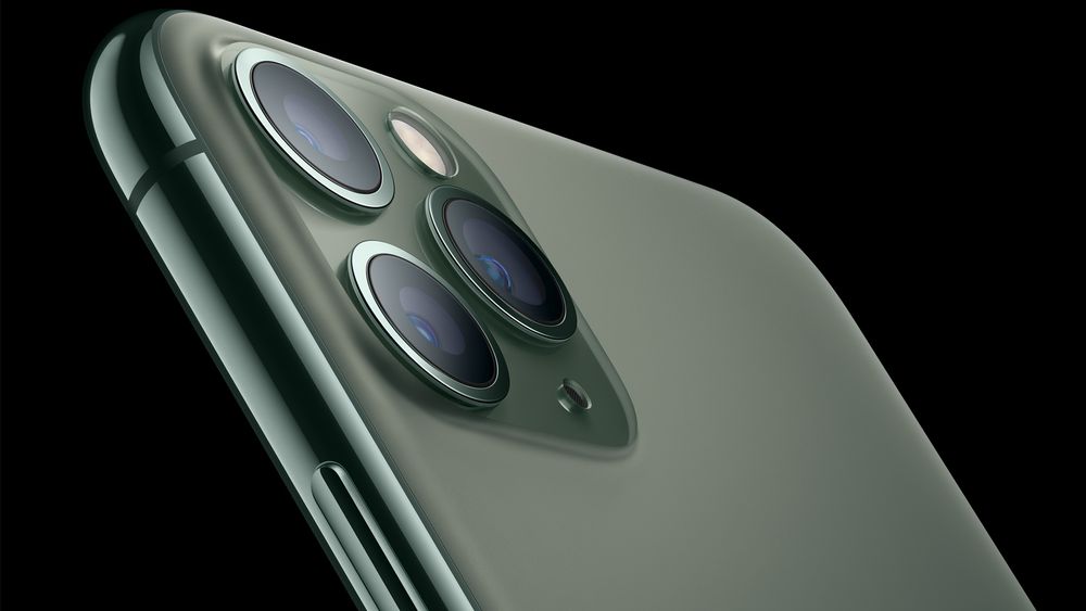 iPhone 11 Pro har fått tre kameraer på baksiden.