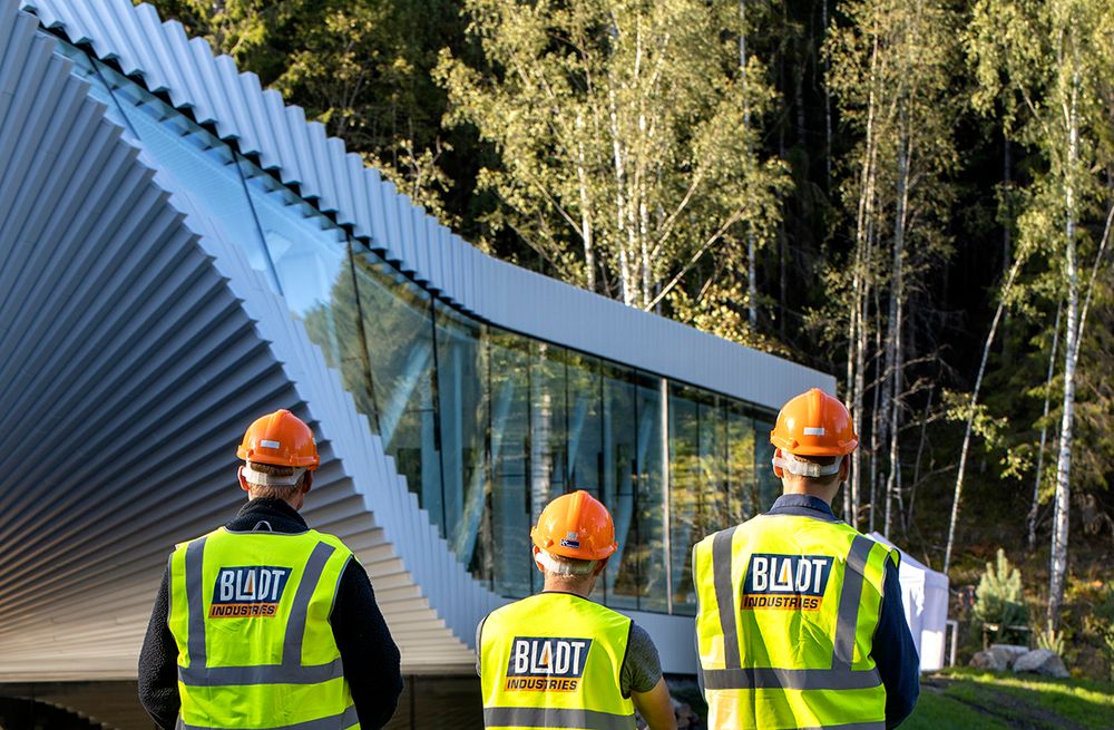 For entreprenørselskapet Bladt Industries er dette den mest avanserte konstruksjonen selskapet har gjennomført til dags dato.