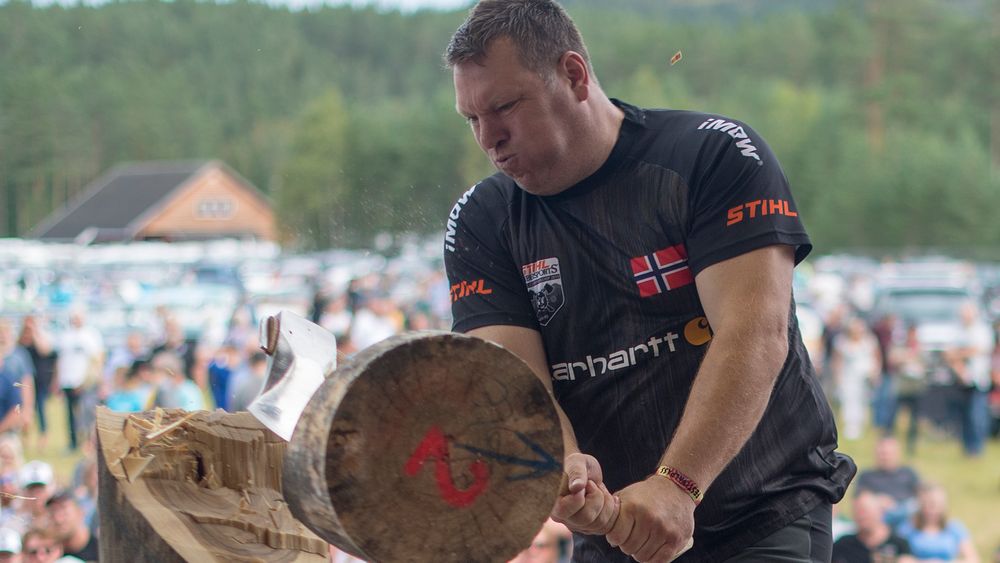 Stokkens overmann: Ole Ivar Lierhagen er en del av det norske laget. Her er han i aksjon i det nordiske mesterskapet på Dolemo i august.