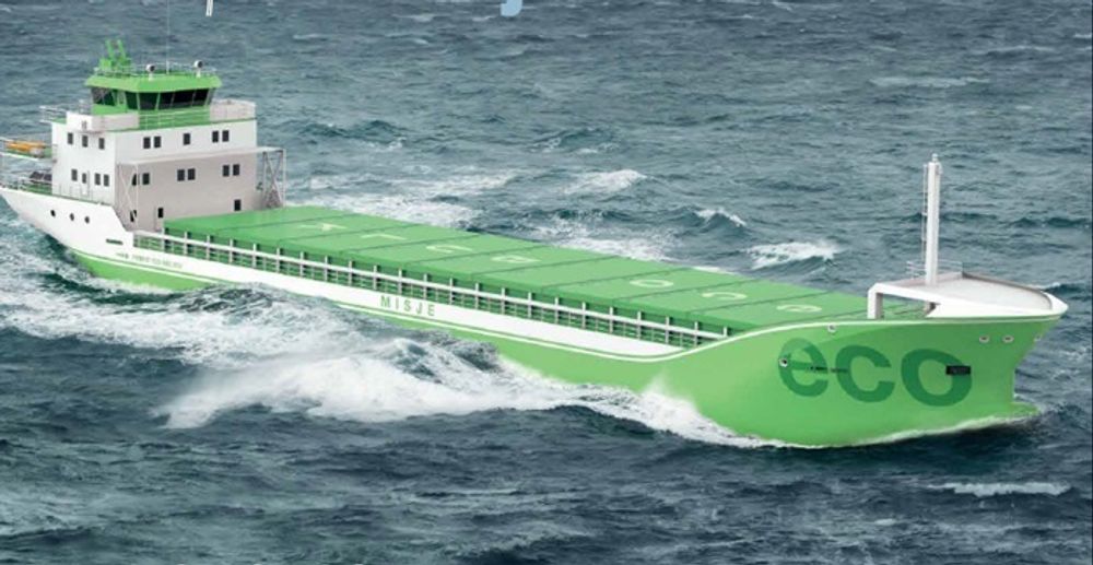 Misje Rederi skal bygge fem-seks nye skip med nesten 50 prosent lavere utslipp per tonn last sammenliknet med dagens flåte.