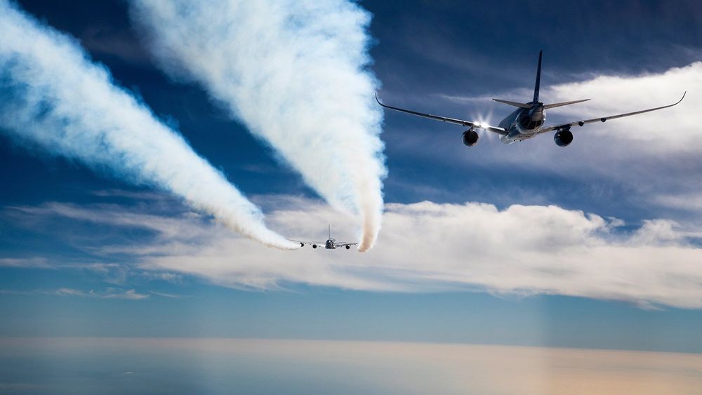 Airbus skal i 2020 starte nye testflygninger der passasjerfly flyr tettere enn i dag slik at følgeflyet kan spare drivstoff.