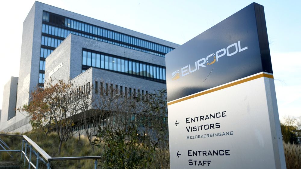 Europols hovedkvarter i nederlandske Haag.