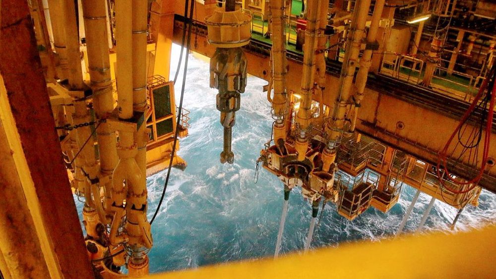 Det blir ikke lenger mulig å studere petroleumsfag ved Universitetet i Bergen. Bildet viser oljeboring på Johan Sverdrup-feltet i Nordsjøen.
