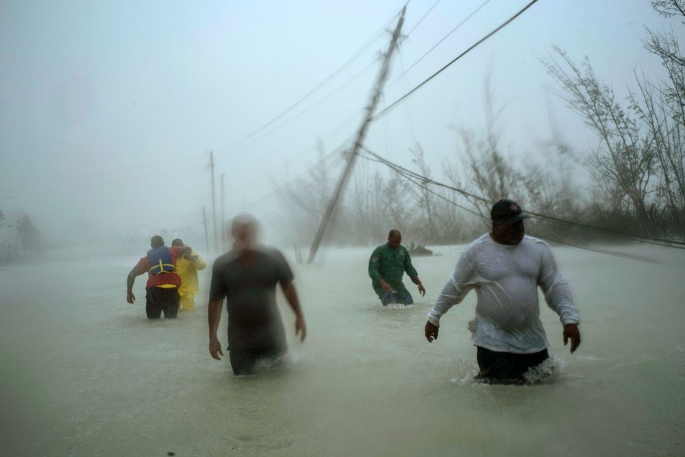 Syklonen Dorian rammet Bahamas i september og la landet i ruiner.