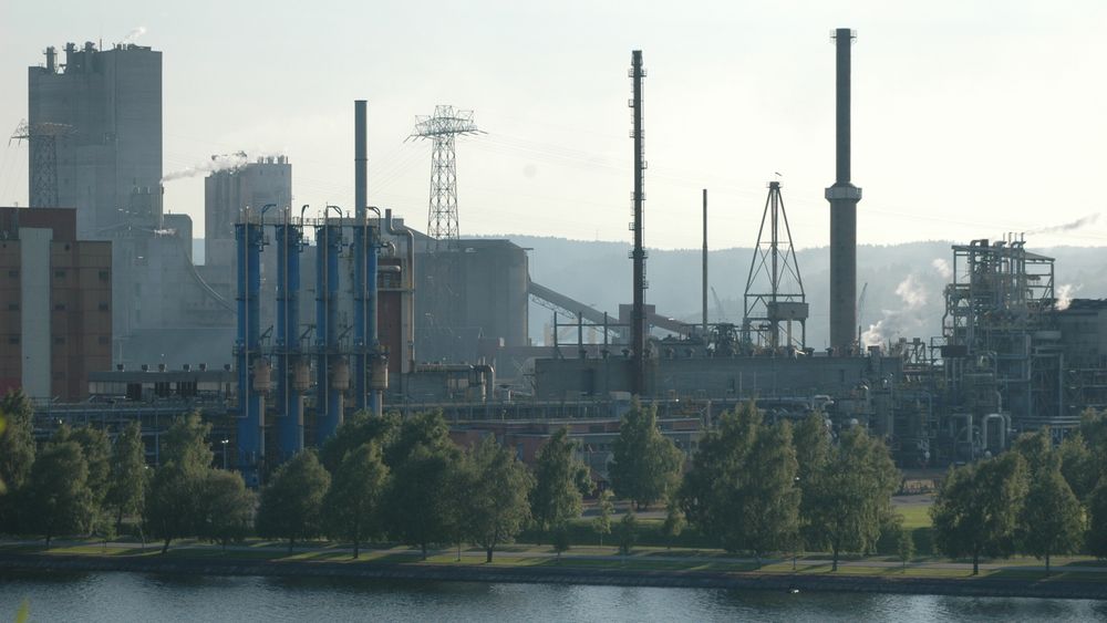 Landets største industriområde ligger på Herøya i Porsgrunn. Yaras gjødselfabrikk (bildet) brukte i fjor 698 GWh elektrisk kraft.