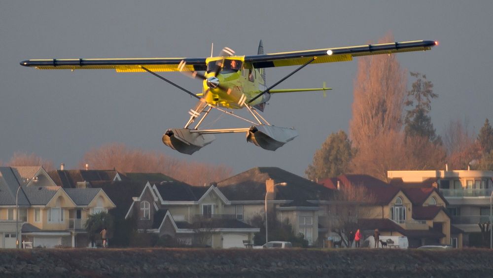 Jomfruferden med det elektriske DHC-2-flyet gikk i Canada tirsdag 10. desember.