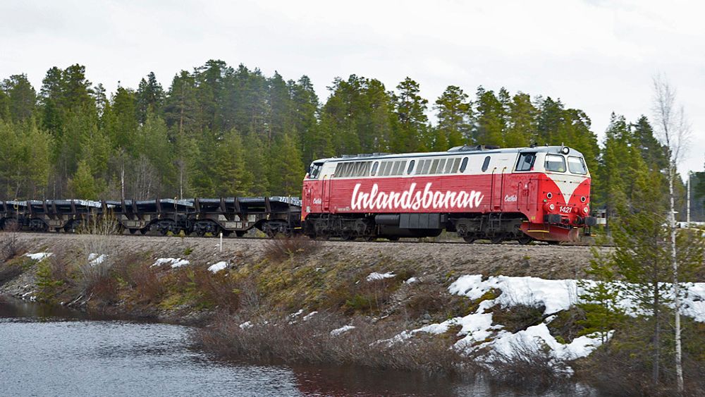 Et av Inlandsbanens TMZ-lokomotiver, som kan være aktuelle for konvertering til hydrogendrift.