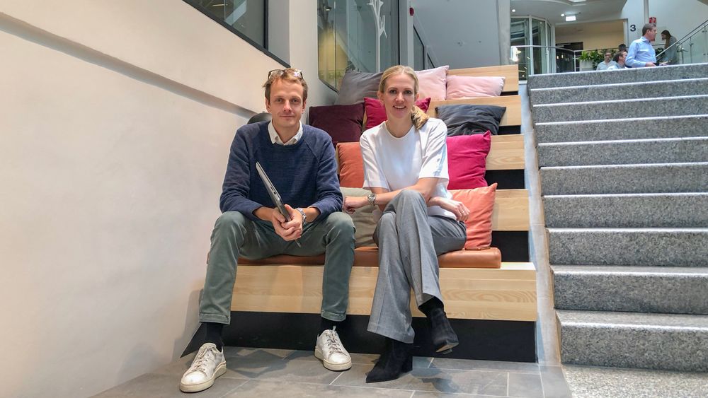 Kristian Jul Røsjø og Anne Solhaug Tutar er to av lederne for gründerprogrammet som Antler har startet opp i Oslo.