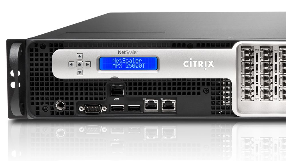 Citrix' nettverksløsninger er igjen i søkelyset for mulige sårbarheter. Illustrasjonsbildet viser en Netscaler-server fra selskapet.