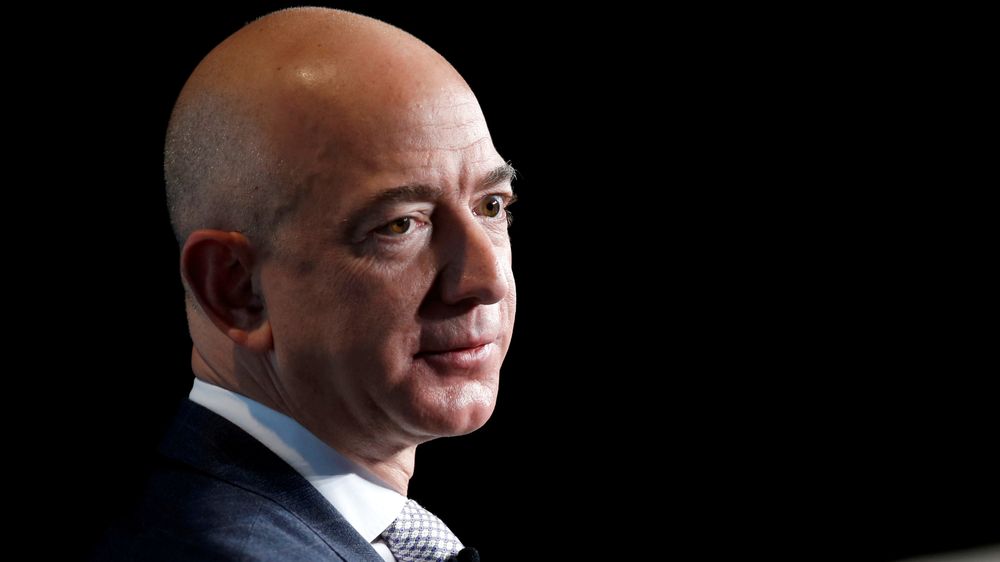 Amazon-gründer og toppsjef Jeff Bezos. Han er en av verdens rikeste, og eier også avisa Washington Post.