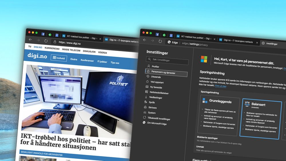 TEST: Microsoft Edge (basert på Chromium) - Digi.no