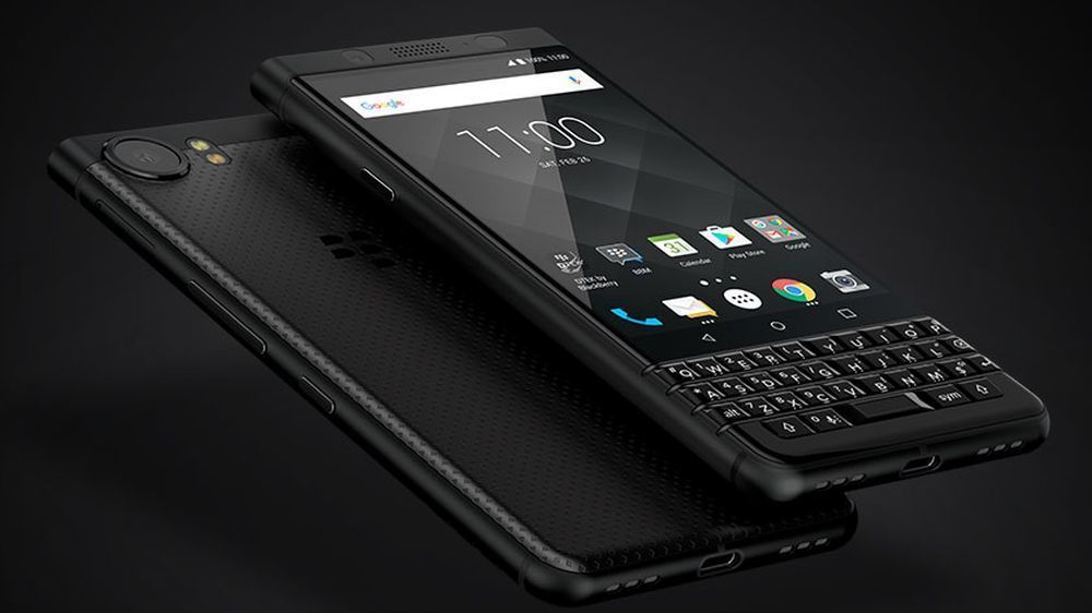 Bildet viser Blackberry-modellen Keyone.