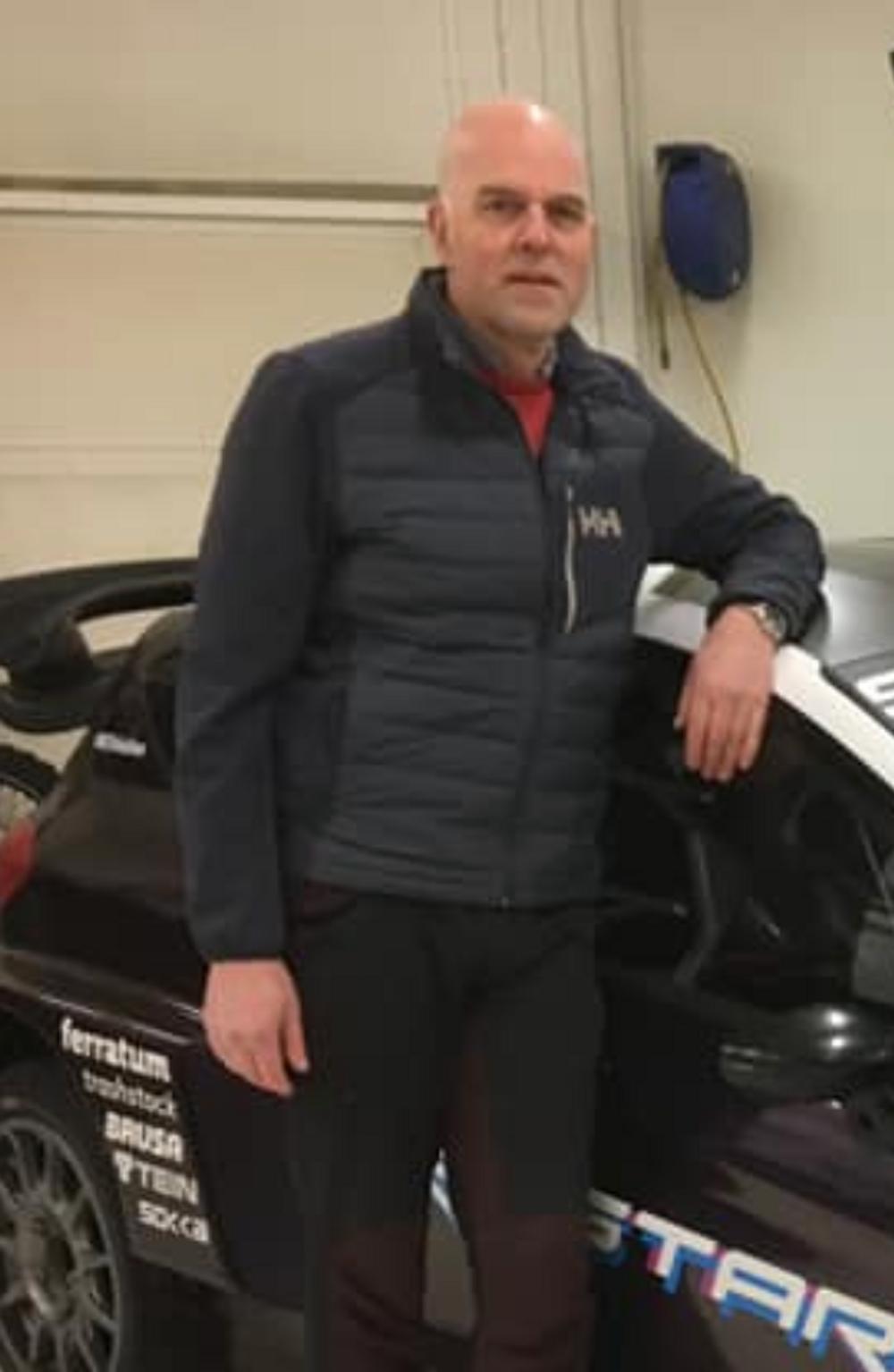 – Den er fælt rask, sier Nils Reimers i Holten Motorsport om den nye elektriske rallycrossbilen.