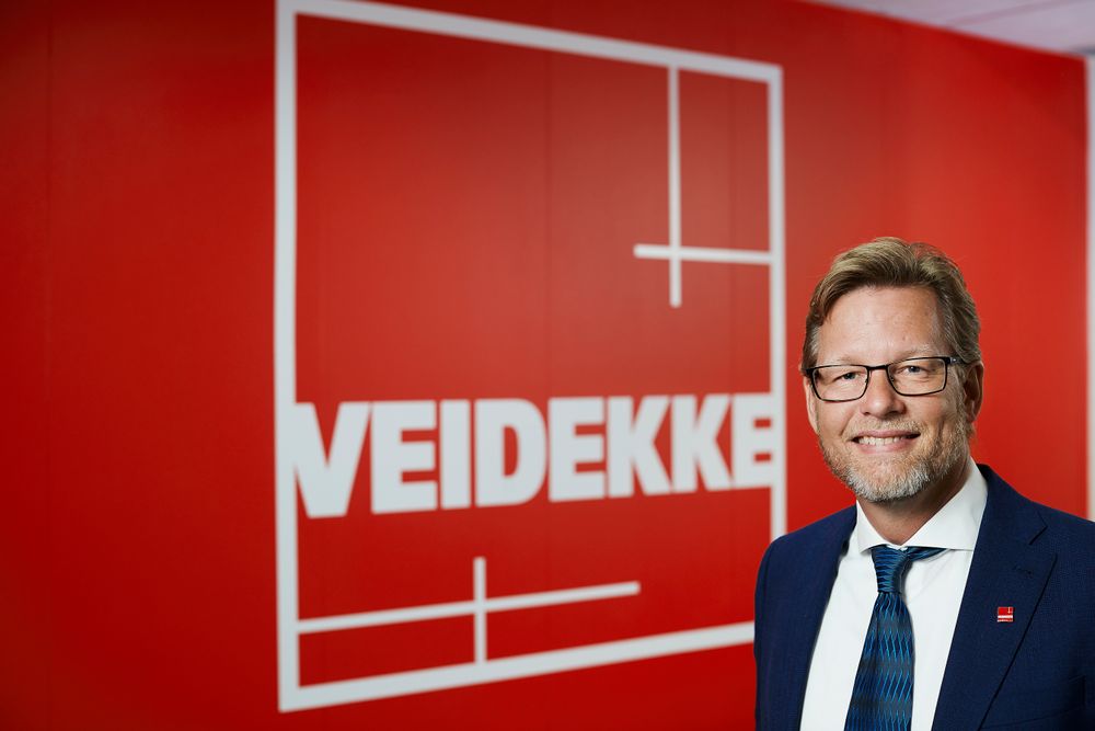 Konsernsjef Jimmy Bengtsson mener bredden i virksomheten er nøkkelen til Veidekkes rekordresultat.